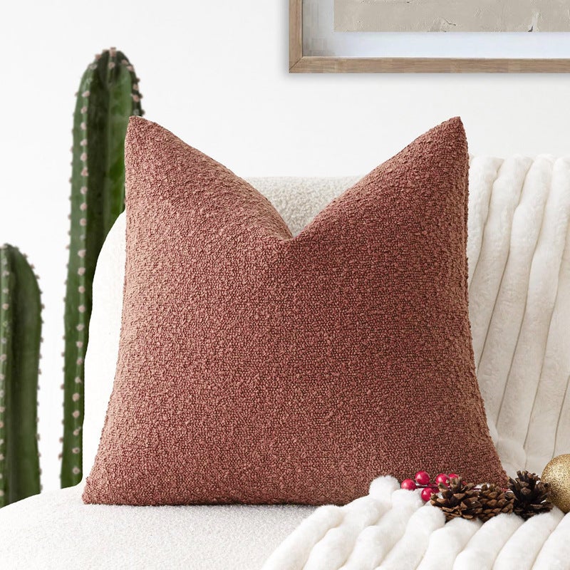 Lot de 4 Housse Coussin Décoratif Taie d'oreiller Canapé Housses de d'extérieur Housse de Décoration pour Chambre, canapé, Chaise, Lit,Jardin 45x45CM - 2