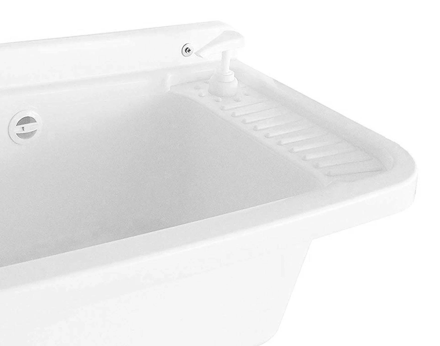 Lavoir avec distributeur de savon pour jardin extérieur Gart 60 - 6