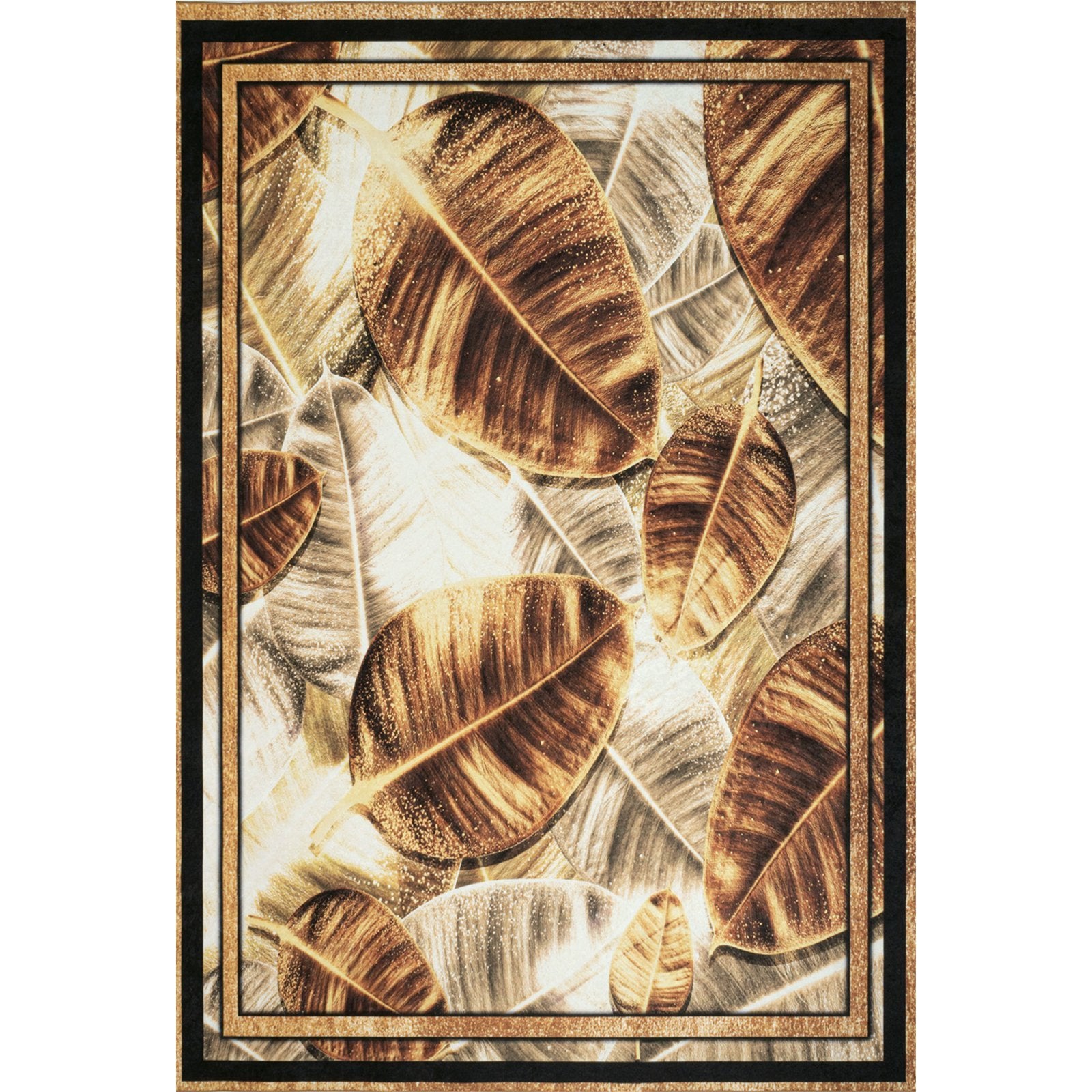 Tapis avec imprimé - Jaune - - 22.00