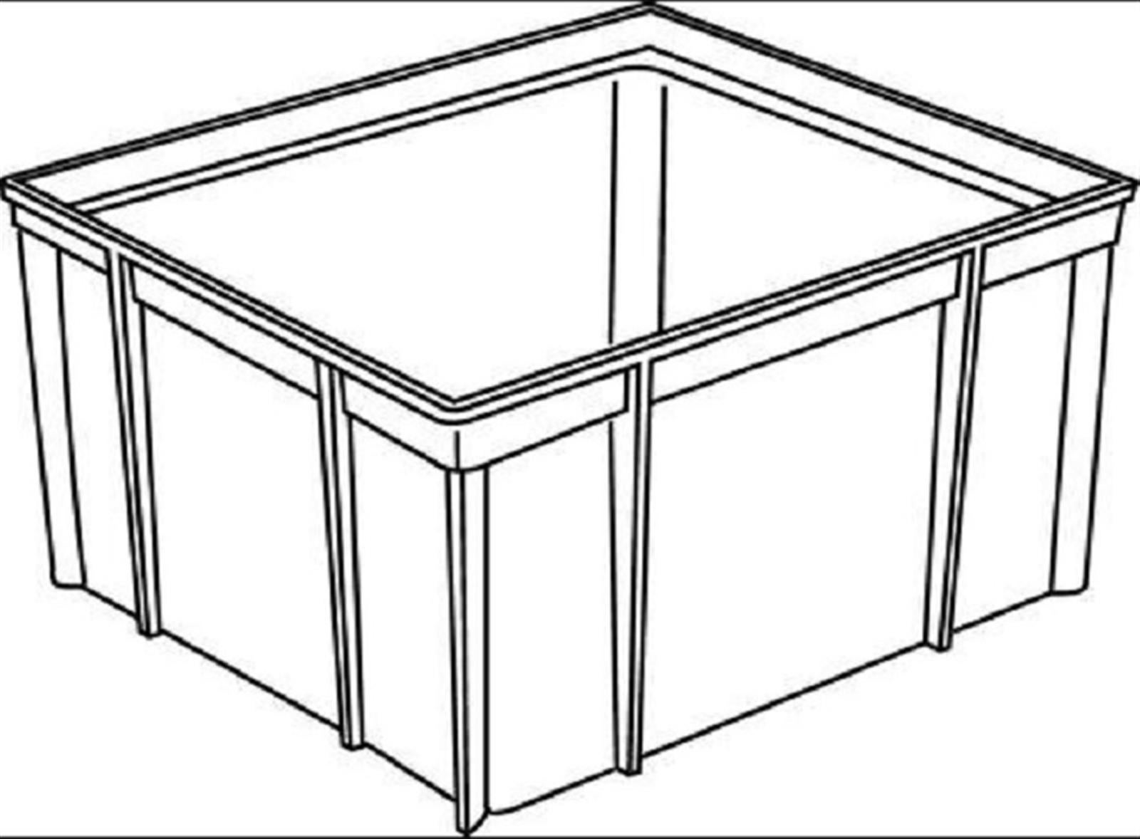 Réhausse pour regard d'évacuation des eaux pluviales - Clipsable - hauteur 125 mm - 3