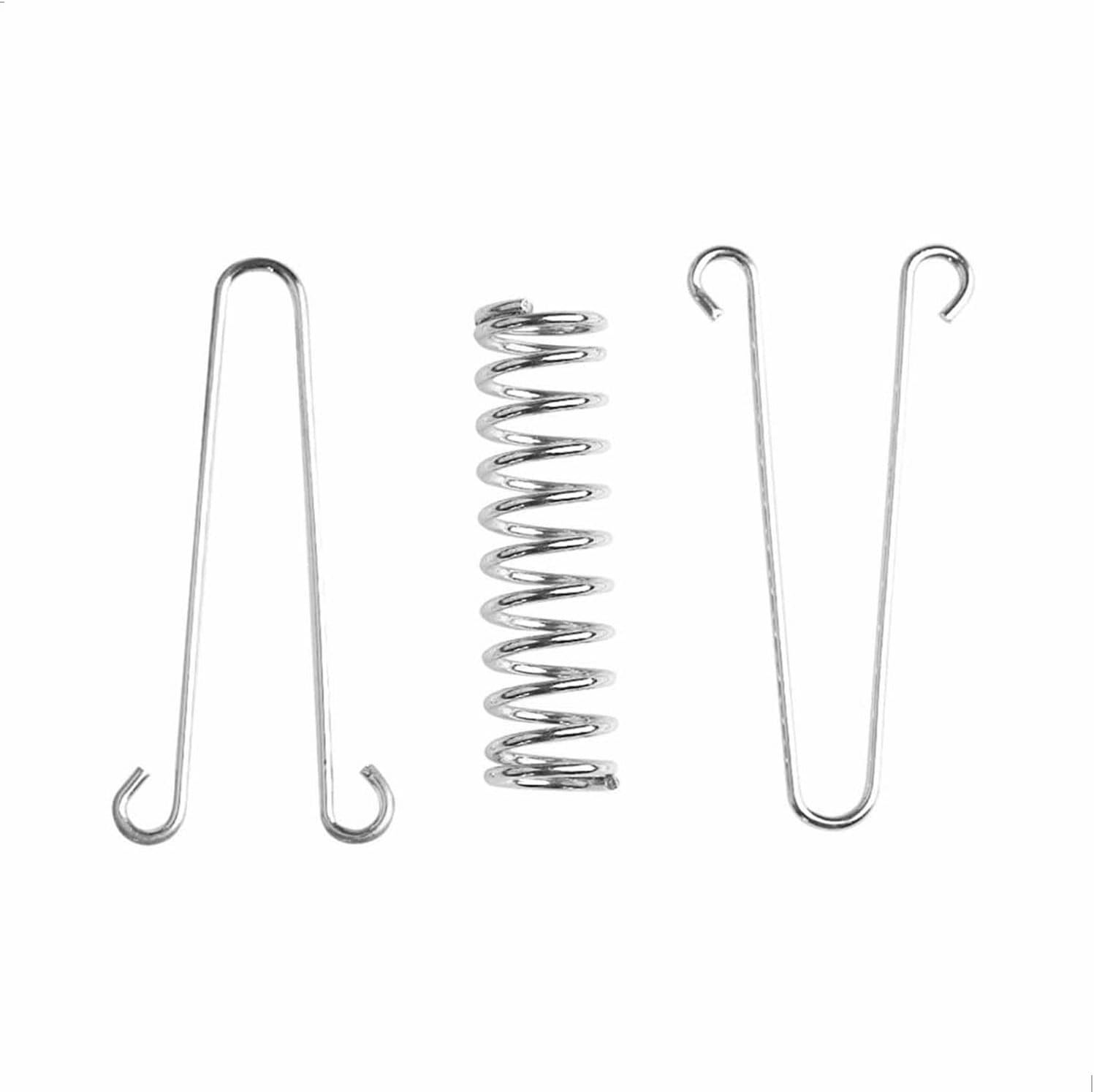 Fixation d'auvent à Tension à ressort avec boucle, fixation de voile d'ombrage, accessoires en acier inoxydable pour auvent de tente de Camping, 4 piè - 3