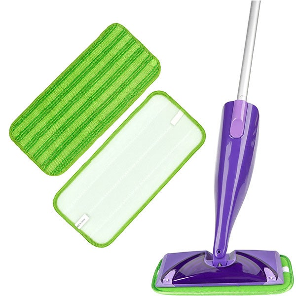 Set Di 6 Tappetini Di Ricambio Per Mocio Da Pulizia Rimovibile E Lavabile In Lavatrice Per Pavimenti Panni In Microfibra Sostitutivi Per Mocio