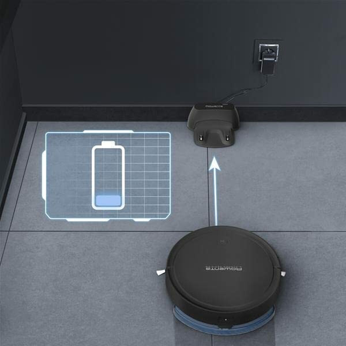 Aspirateur robot Rowenta RR7375WH Noir - 5