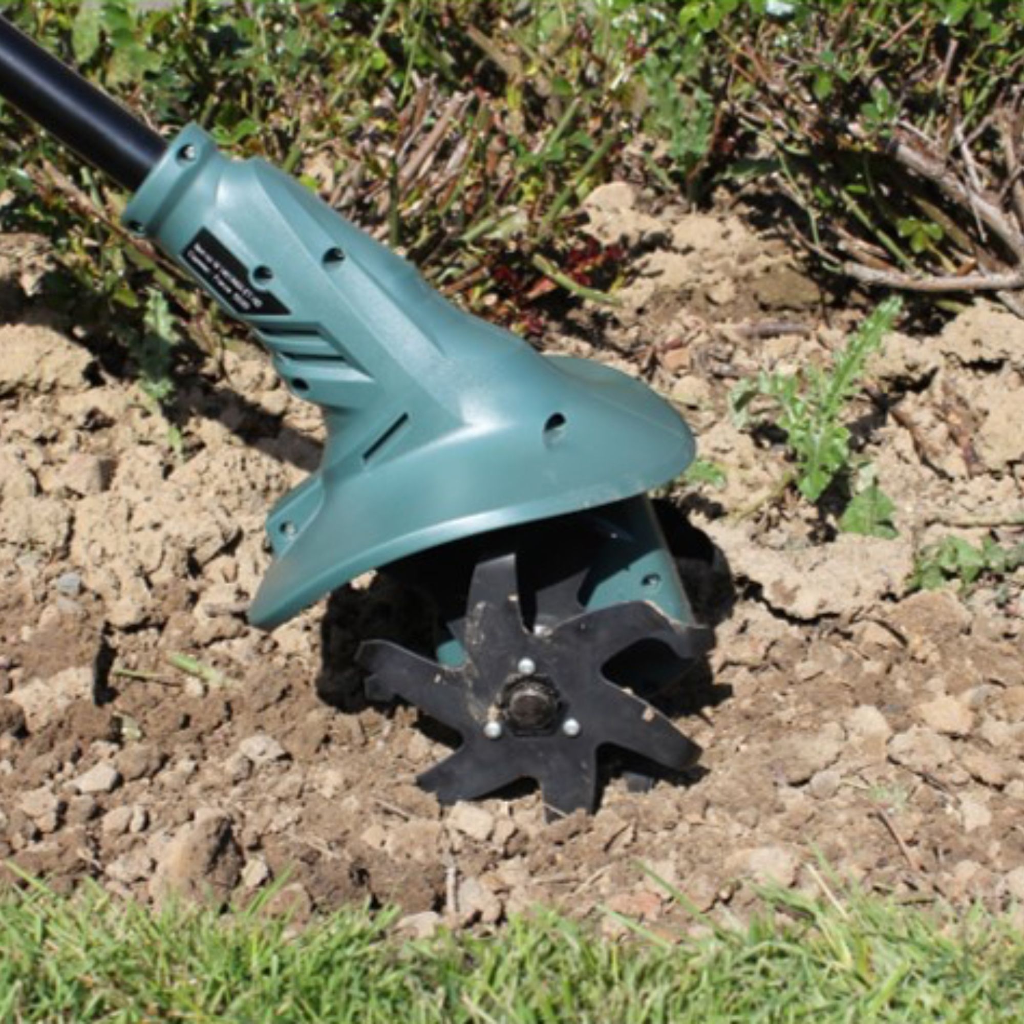 Elettrozappa Senza Fili 18V Batteria Inclusa 4 Frese Manico Regolabile 3,9kg Cura Orto Giardino - 7