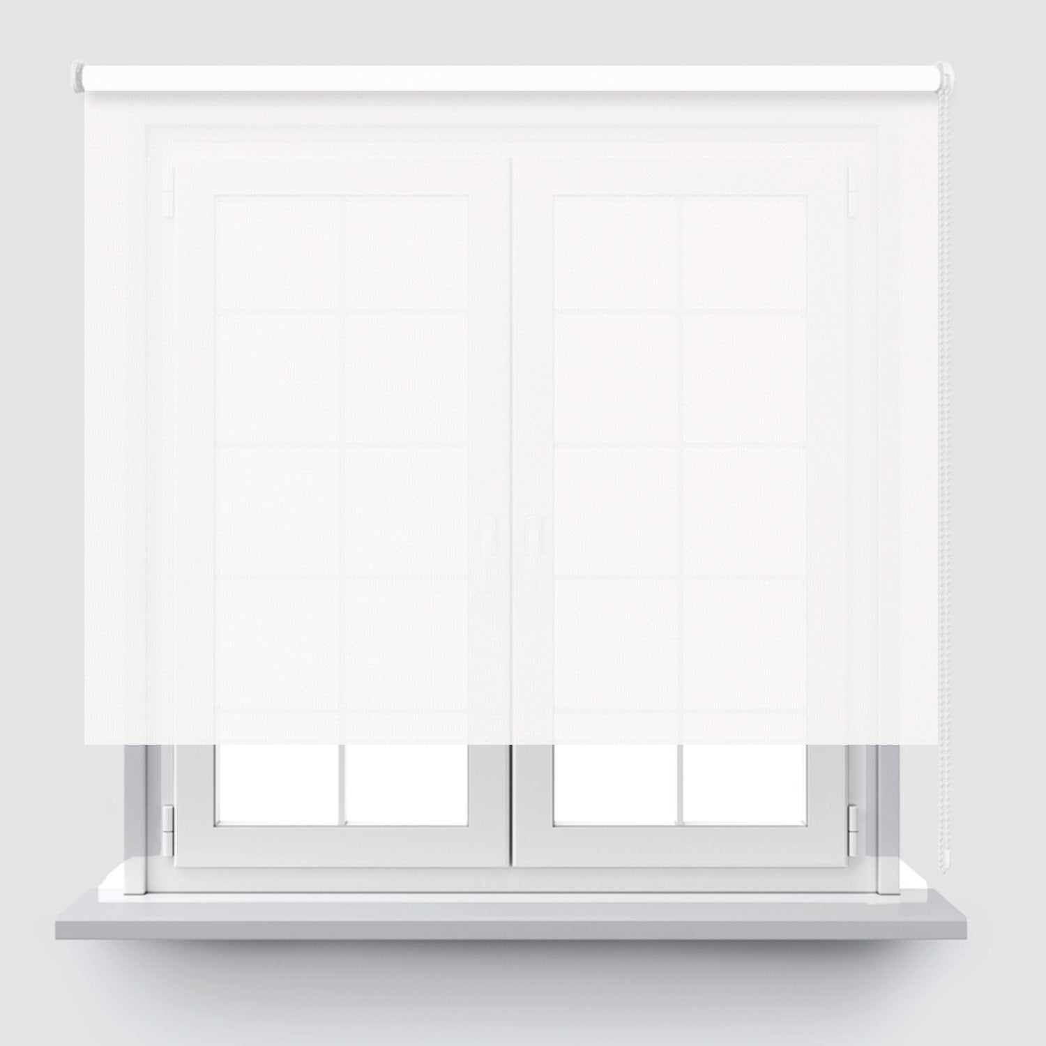 Store à enroulement Screen Basic 5 Blanc 170x150cm. Leroy Merlin