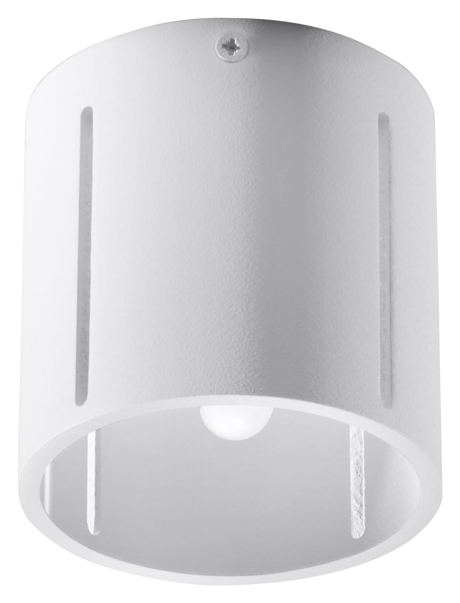 Reflektor sufitowy spot natynkowy Inez okrągły biały 1xG9x40W wym: 10 x 10 cm metal Sollux Lighting
