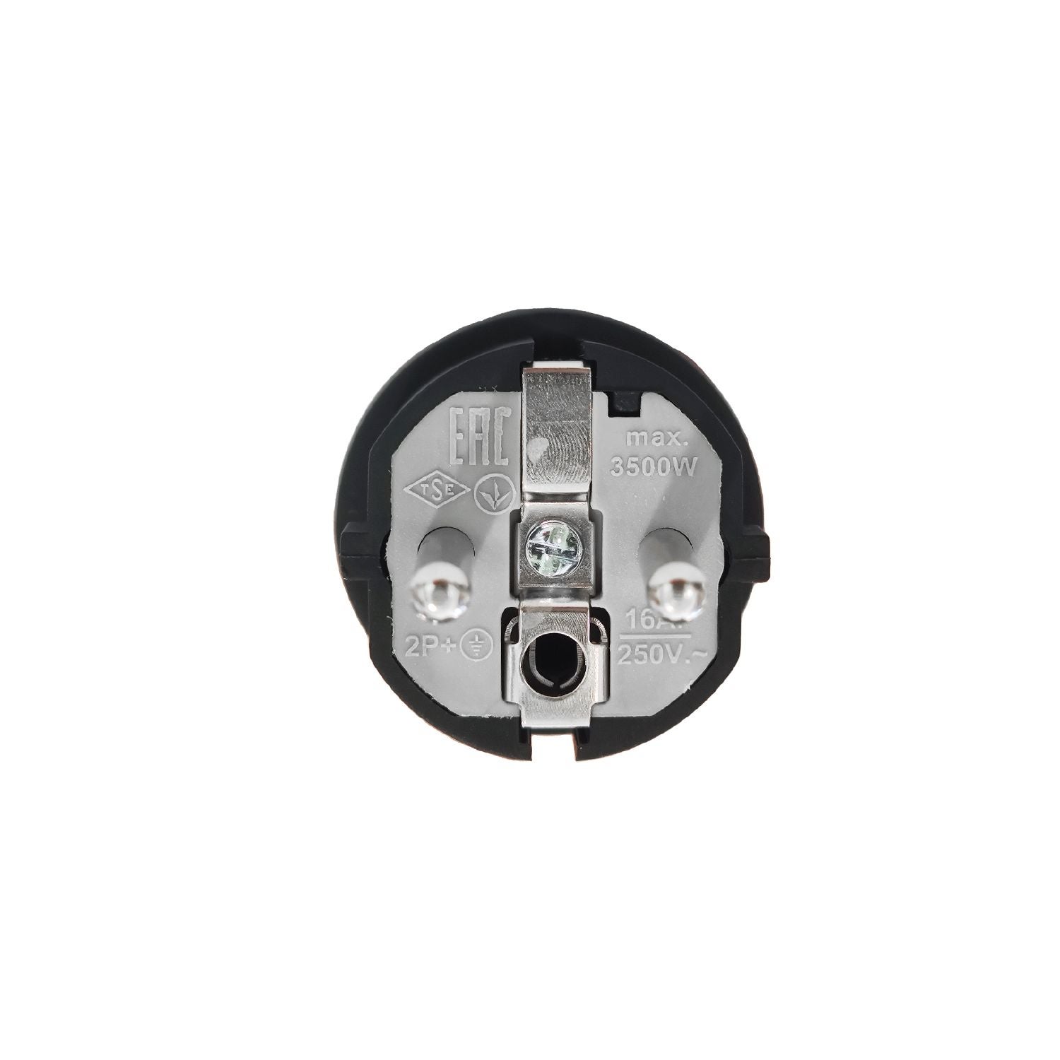 Fiche Male Caoutchouc Brochage Domestique Français 220v 16a 2p+t - étanche Ip44 - 5