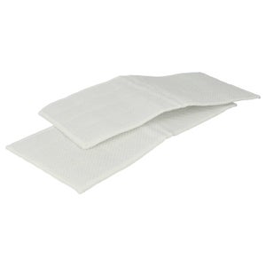 Vhbw 2x Rivestimento In Microfibra Per Lavavetri Kärcher WV 2 Premium Plus - Ricambio Originale Con Chiusura A Velcro, Lavabile A 60°C