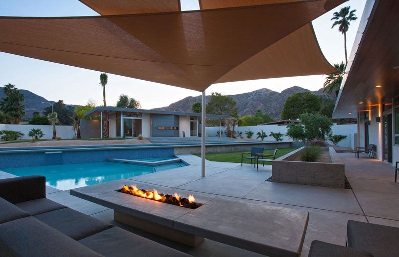 Voile d'ombrage 5 x 4 x 4 m triangulaire 280g/m² - Haute densité résistante au vent - Tissu micro-aéré - Terracotta - 7