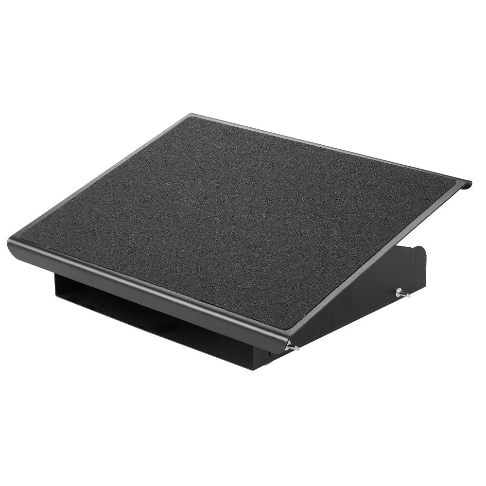 Q-connect repose-pieds - Nétallique ajustable - 41.5x32.6x10.3cm - Noir - 2