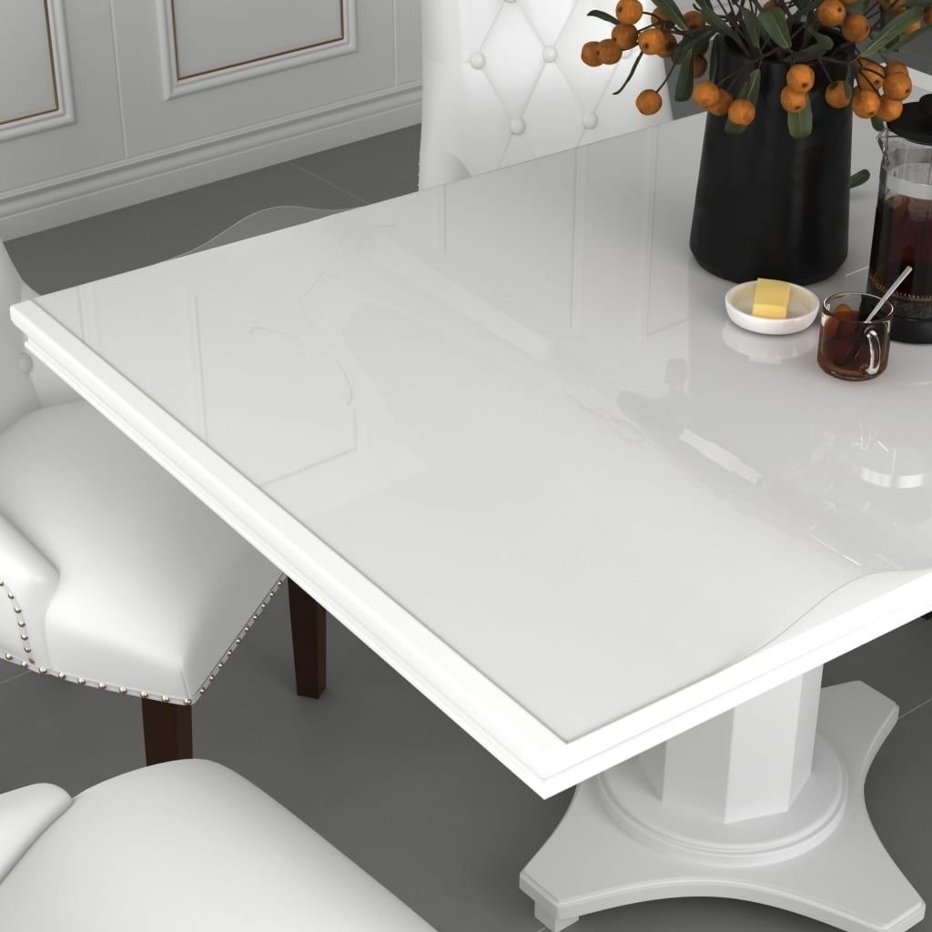 Maison exclusive - protector de mesa pvc transparente 120x60 cm 2 mm