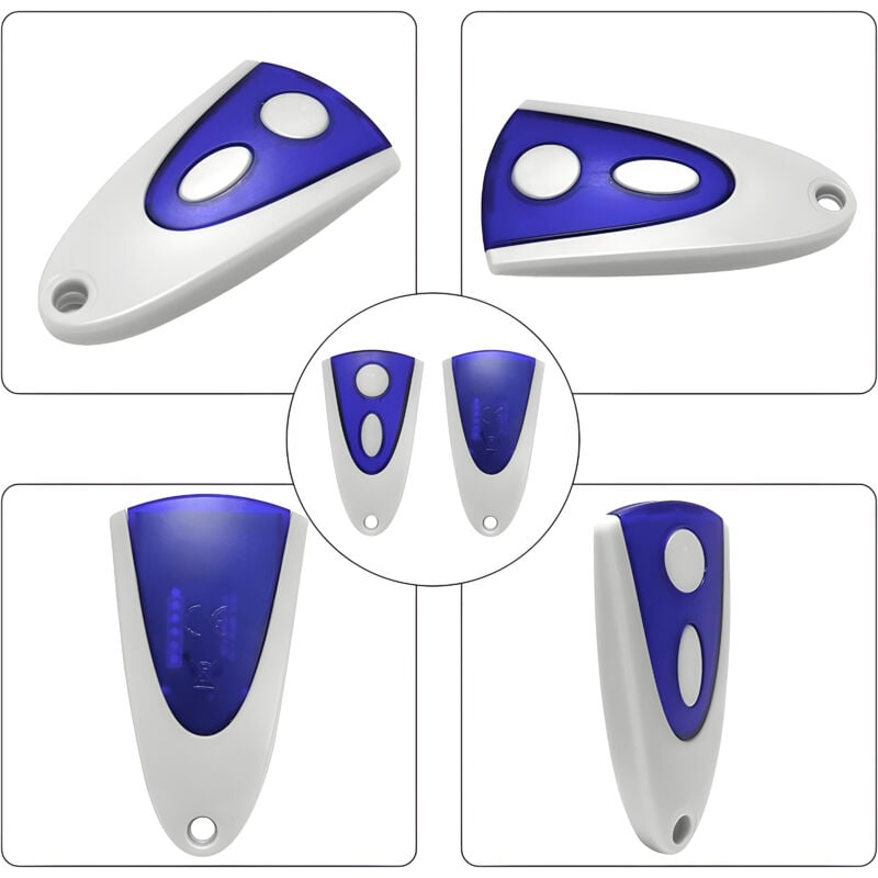 2 pièces de télécommande NOVOFERM NOVOTRON 502 MAX43-2 433,92 MHz - 3