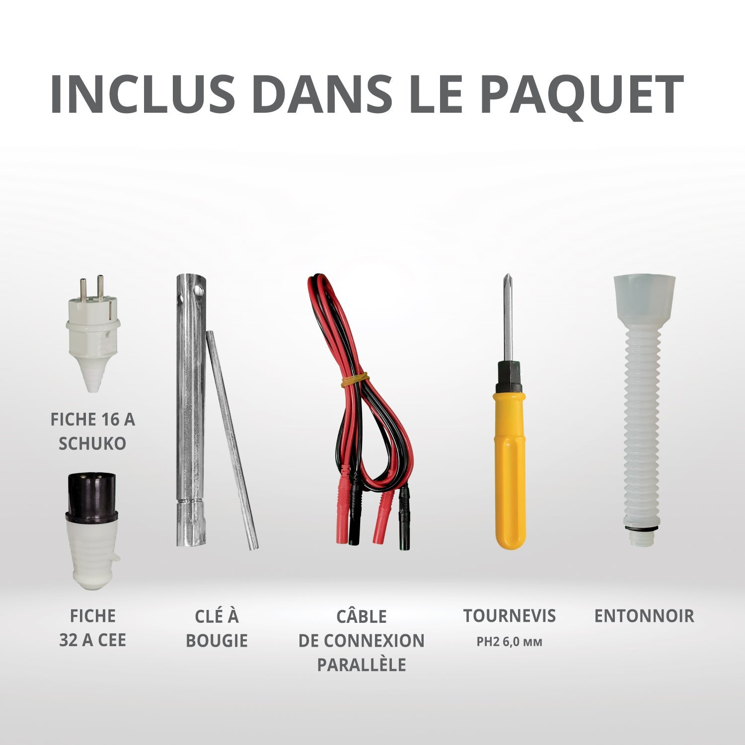 Groupe électrogène-onduleur dans la boîte anti-bruit KS 5500iES ATSR Puissance maximale 5.5 kW - 7