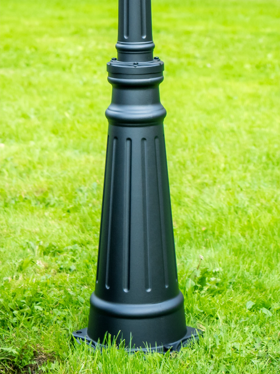 Farola solar Iplux® Oslo 200 cm - Alta calidad - Duración de la combustión 15 horas - 4