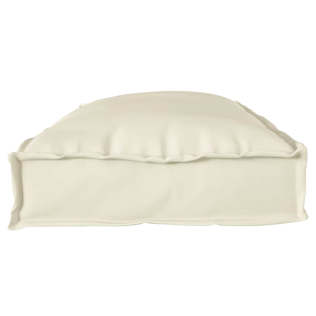 Coussin Crème 100 x 40 x 8 cm Tissu Oxford - 4