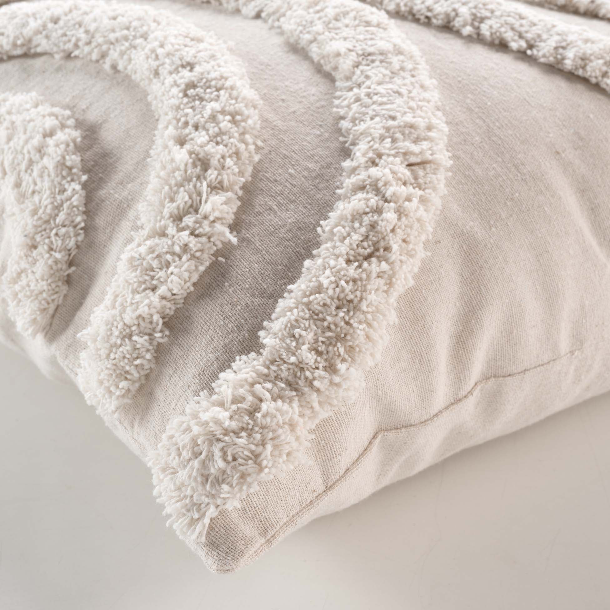 Coussin décoratif ZITA, effet boucle, 40 x 40 cm, Douceur d'intérieur - 2