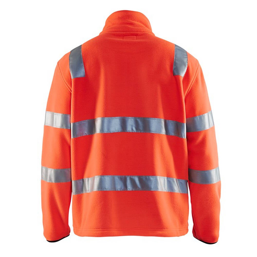 Veste polaire Haute Visibilité Homme Blaklader Classe 3 Rouge Fluo 3XL - 4