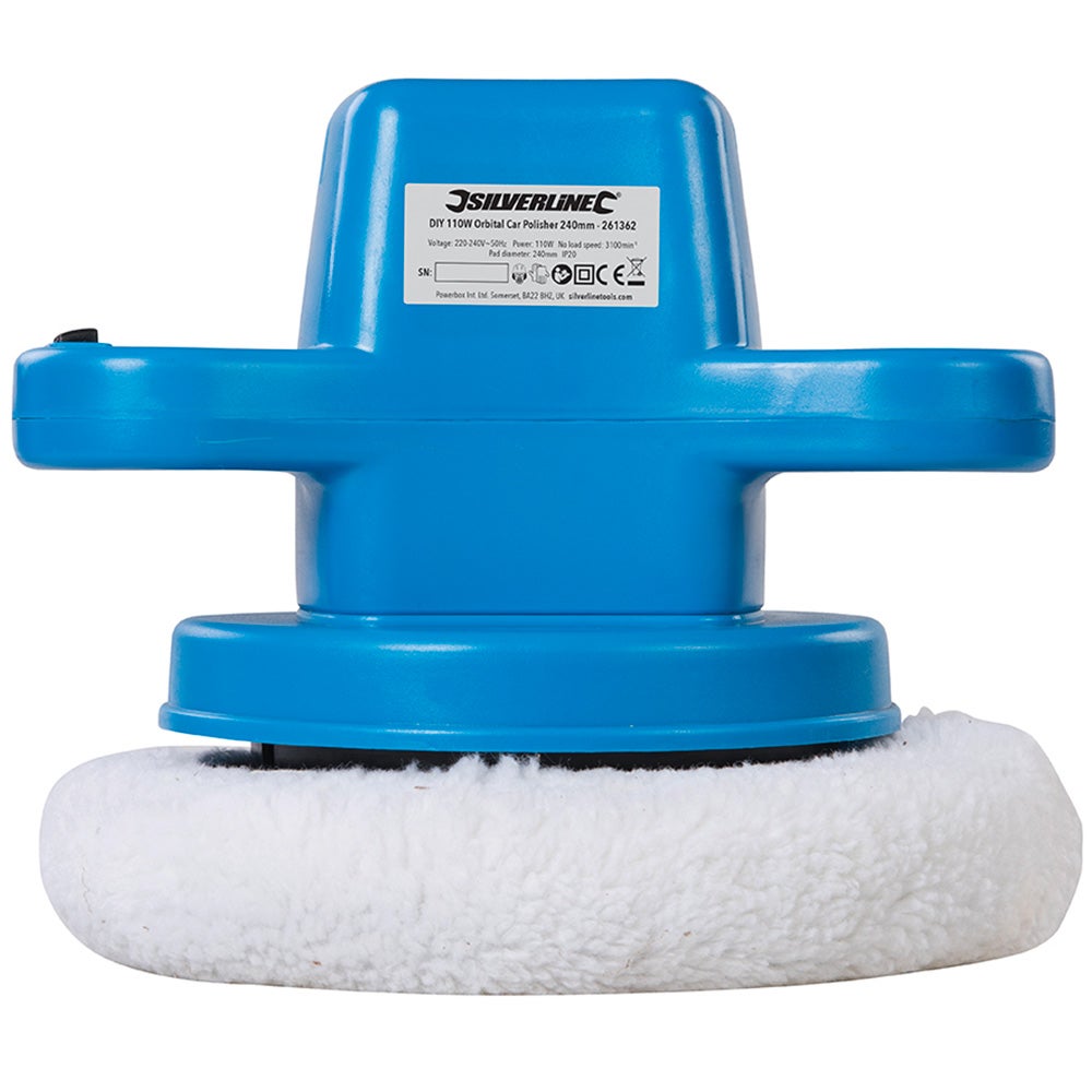 Polisseuse-lustreuse orbitale 110 W 261362 Silverline - 2