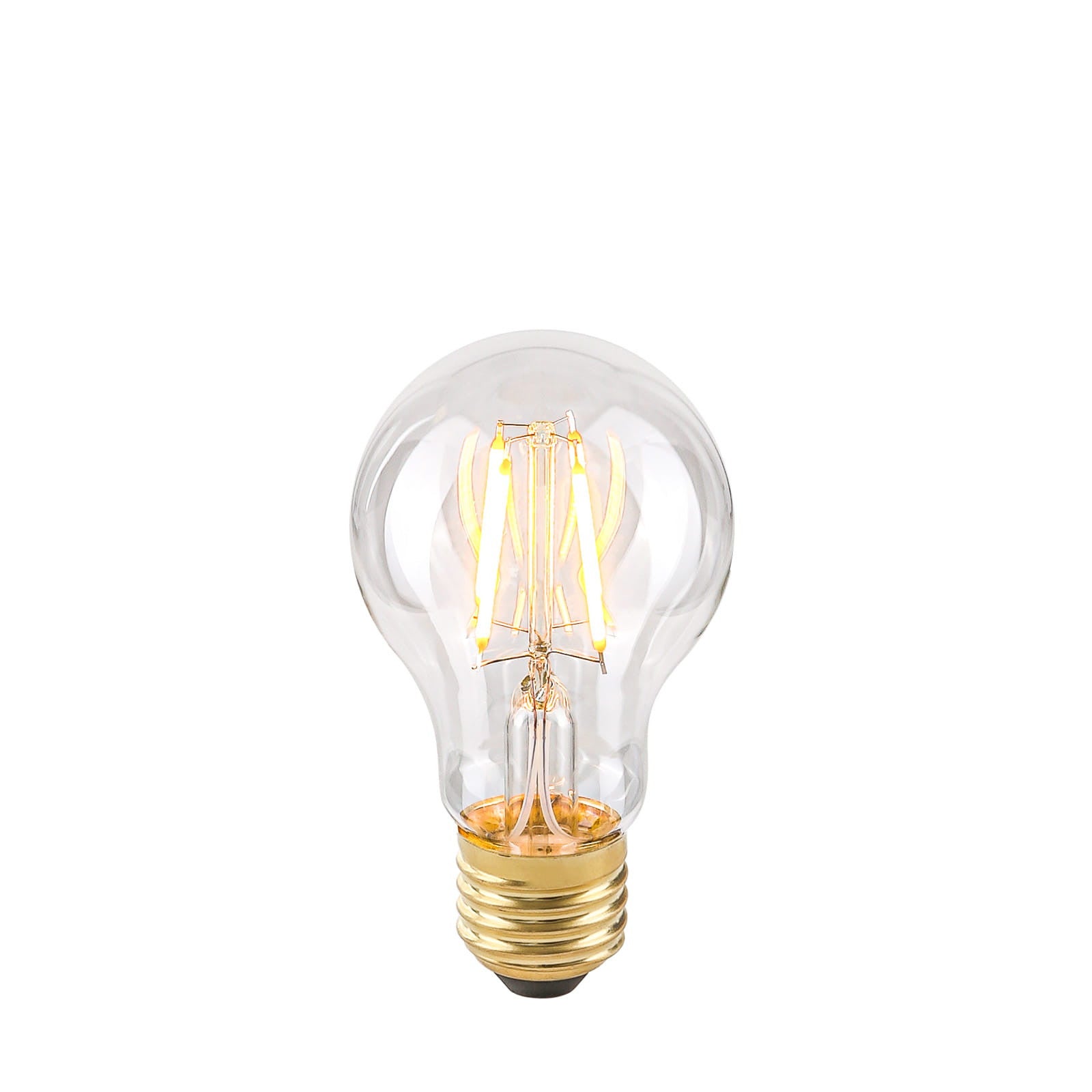 Żarówka dekoracyjna Edisona LED E27 4W kulka przezroczysta Ciepła biel 2200K 400lm Italux