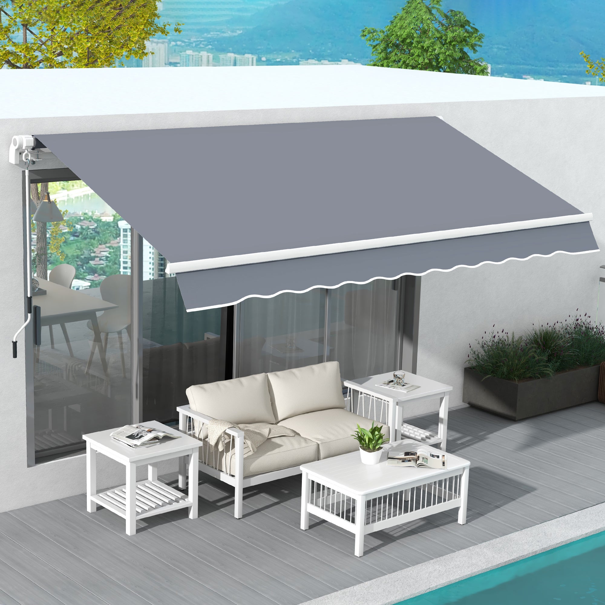 Lush Decor Kemmy Tenda a pannello per finestra, increspata, in stile