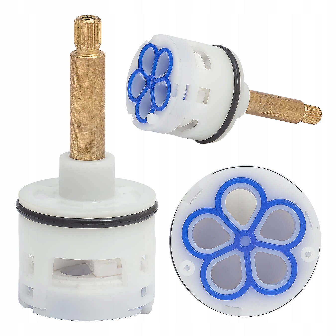 PRZEŁĄCZNIK 5 FUNKCJI GŁOWICA CERAMICZNA DO BATERII PRYSZNICOWEJ PANELA PRYSZNICOWEGO 5F 40MM