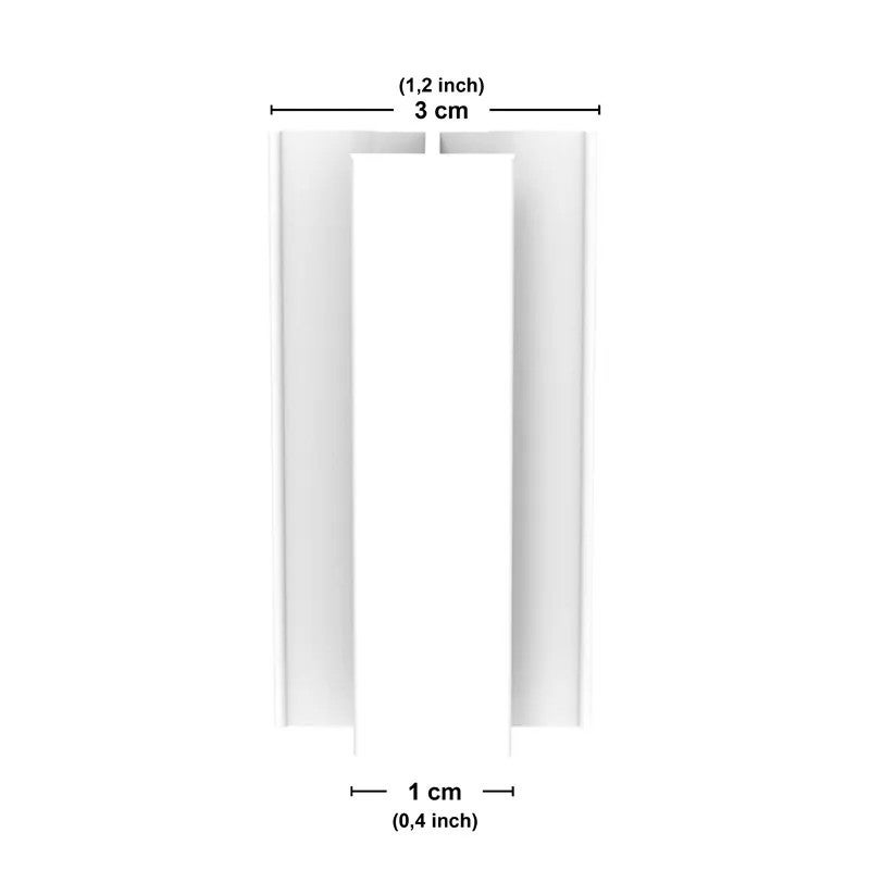 Panneaux douche PVC x2 (profilés inclus) - Motif végétal - Beige - Gaïa - 90x220 & 120x220 cm - 8