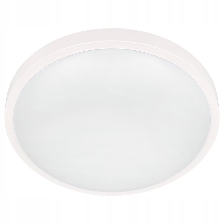 Plafon LED Luvo 12W 25,5cm 1200lm IP44 neutralna biel 4000K lampa oprawa okrągły biały MasterLED