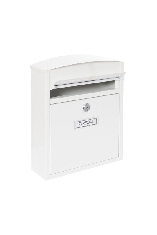 ARREGUI Compact E5731 Boîte aux Lettres Acier, (Courrier format A5), Boîte aux Lettres Extérieure, Boîte aux Lettres Murale, Anti-pluie, Blanc - 7