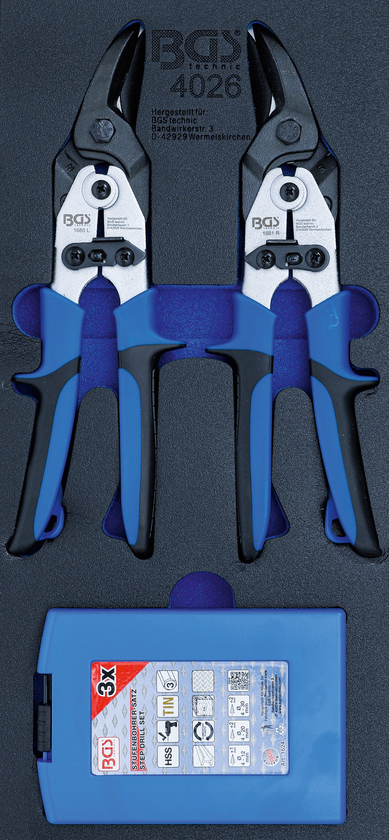 Insert De Servante D'atelier 2/3 : Jeu De Clés Crowfoot à Tuyauter 12,5 Mm ( 1/2") 14 Pièces