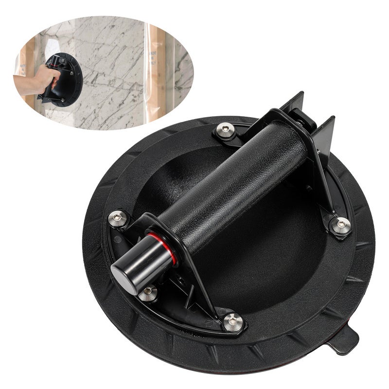 Ventose Per Vetro Professionali 2 Pezzi - Sollevamento Piastrelle E Superfici Lisce - Portata 150kg - Con Valigetta