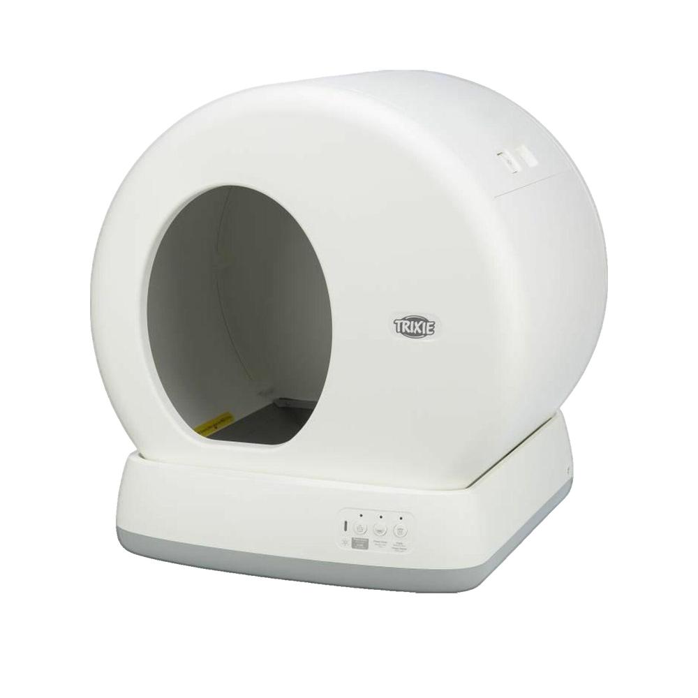 Trixie caja de arena - autolimpiante - plástico - 53 × 55,5 × 52 cm - blanco