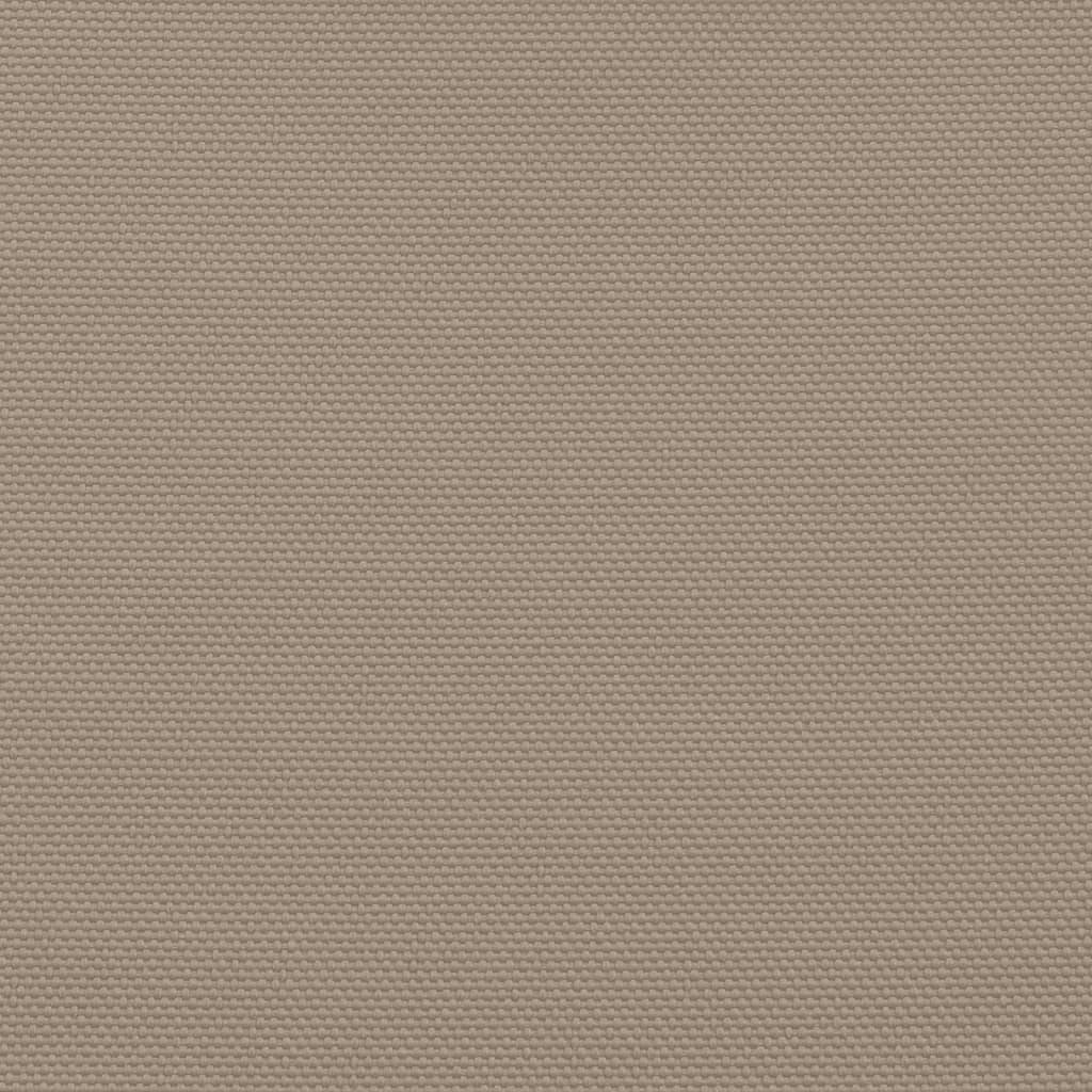 Żagiel przeciwsłoneczny prostokątny z tkaniny Oxford, ochrona UV, 4 x 7 m, kolor taupe