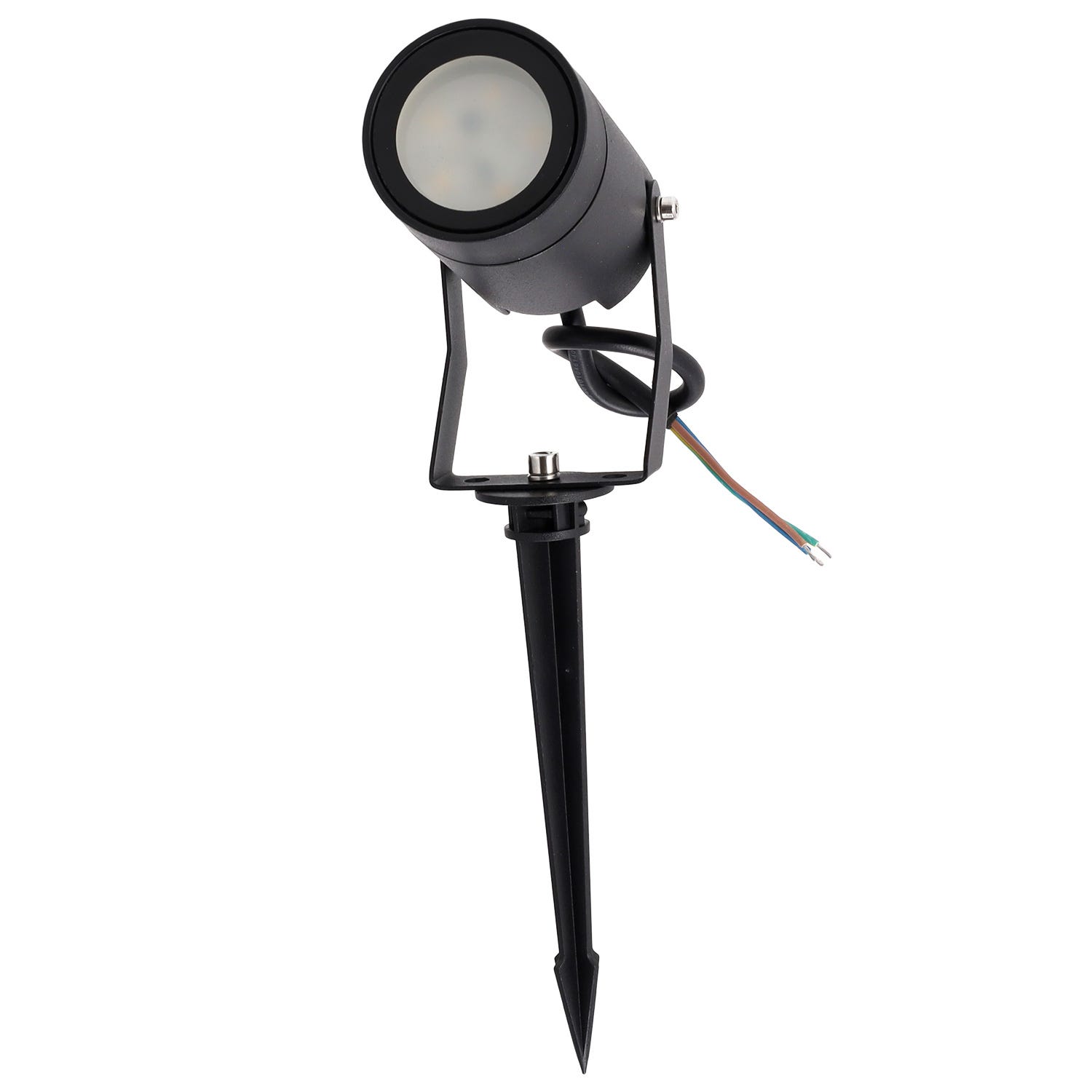 Foco de jardín con estaca NEGRO, lámparas de exterior ajustables, GU10 Foco de jardín con estaca NEGRO, lámparas de exterior ajustables, GU10