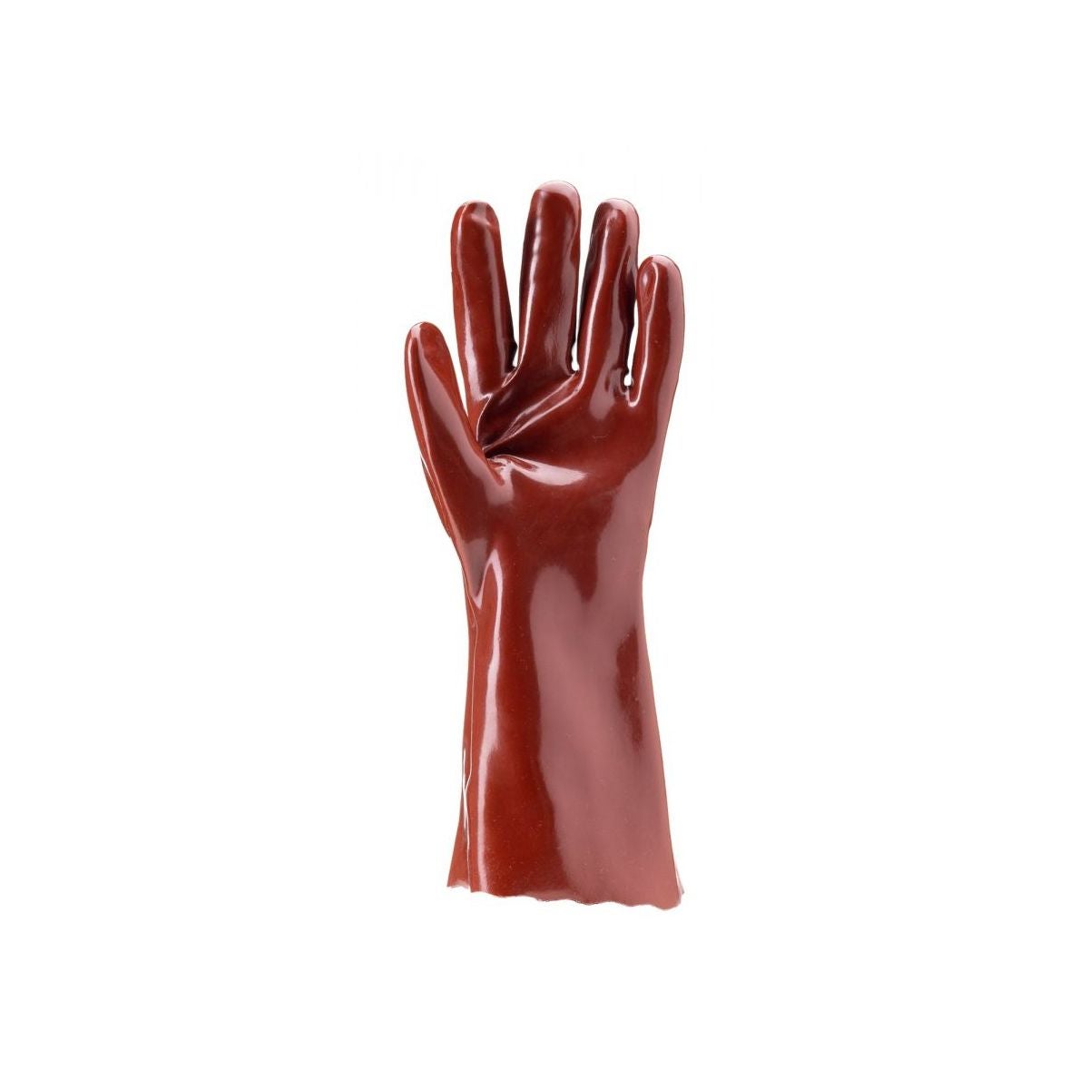Lot de 10 paires de gants PVC rouge enduit 35 cm Actifresh - Coverguard - Taille L-9 - 2