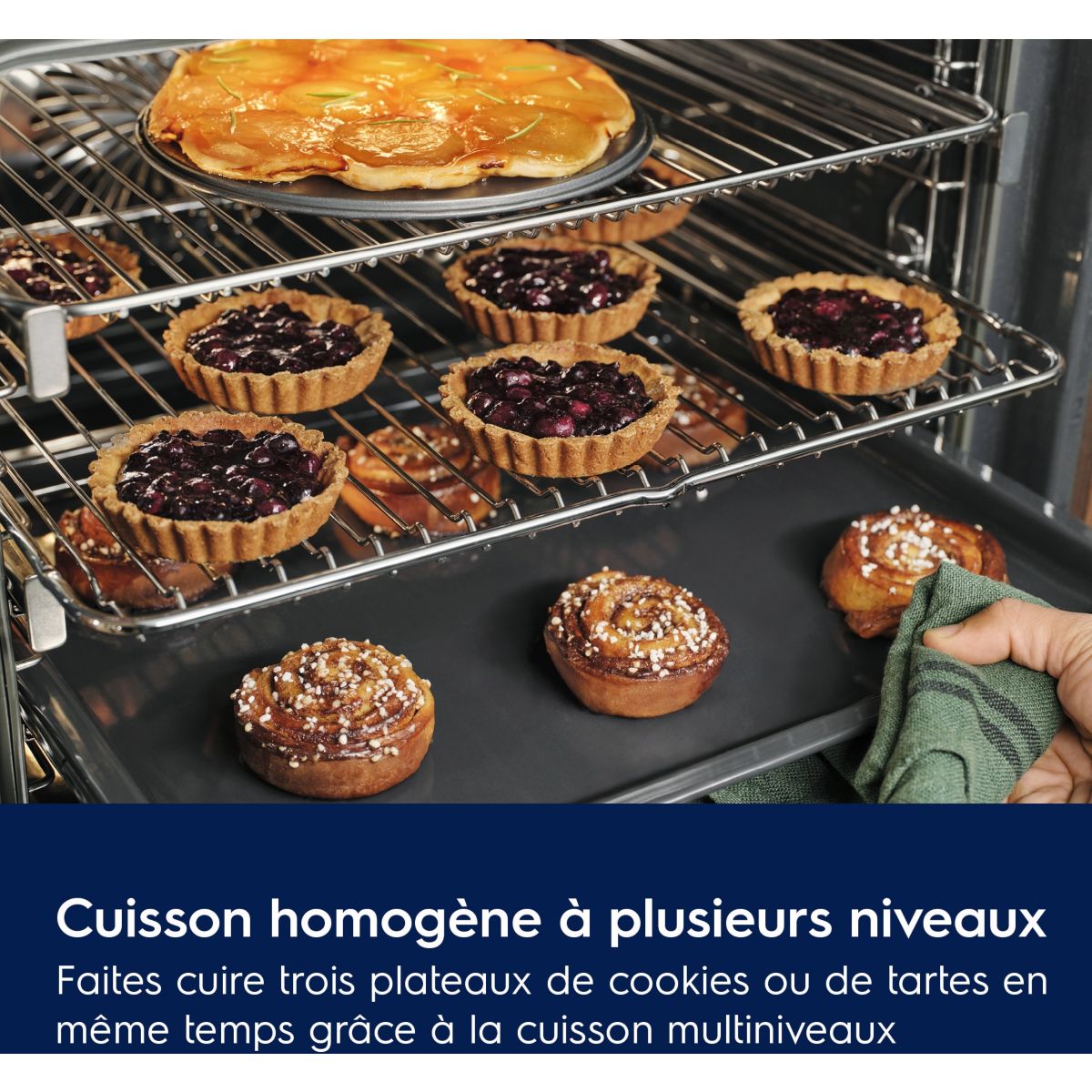 Four encastrable ELECTROLUX EOD6P46X Pyrolyse Chaleur tournante et Vapeur SteamBake 72L - 4