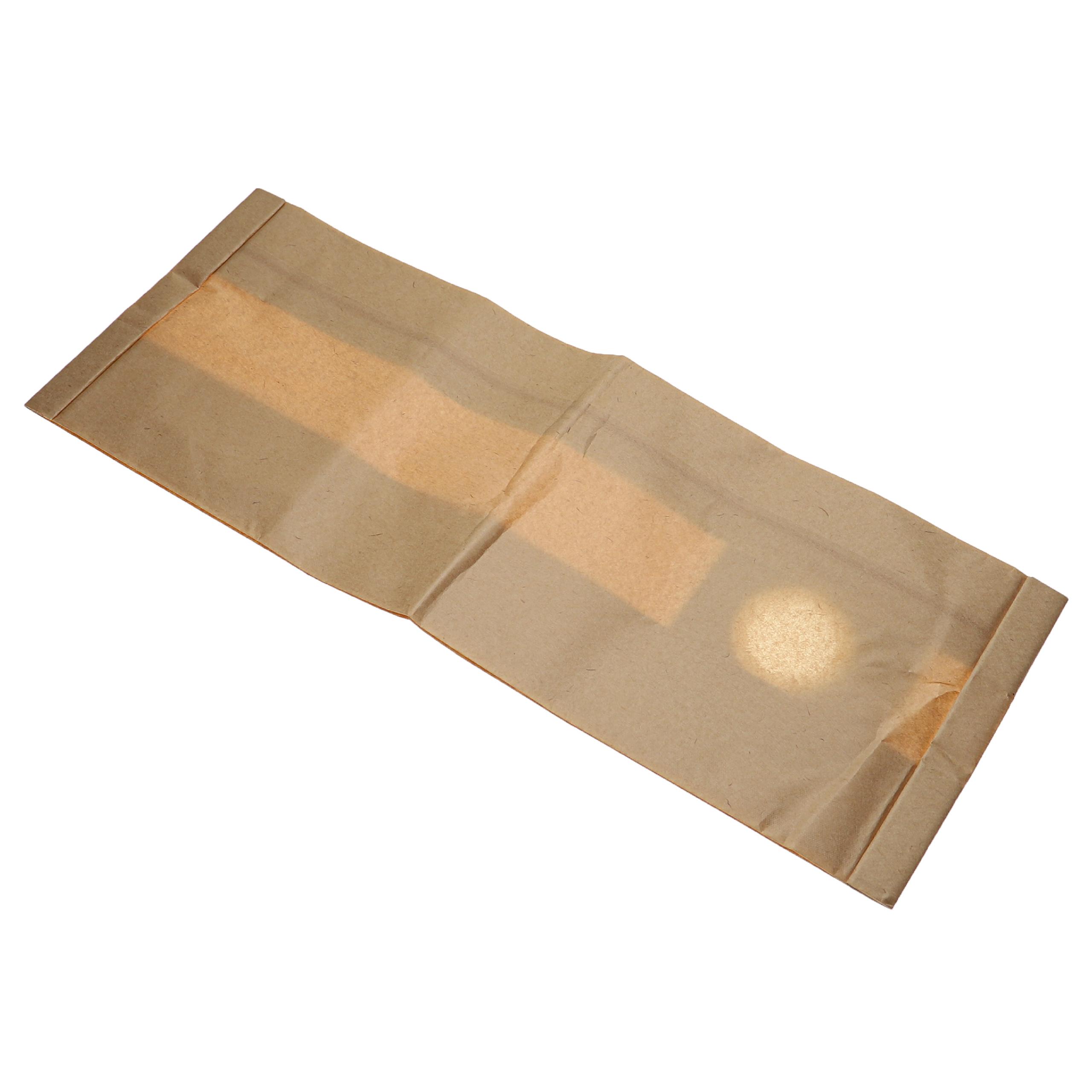 Vhbw 5 Sacchetti Di Carta Per Aspirapolvere Bosch EasyVac 3, 18,1x15,2 Cm, Marrone