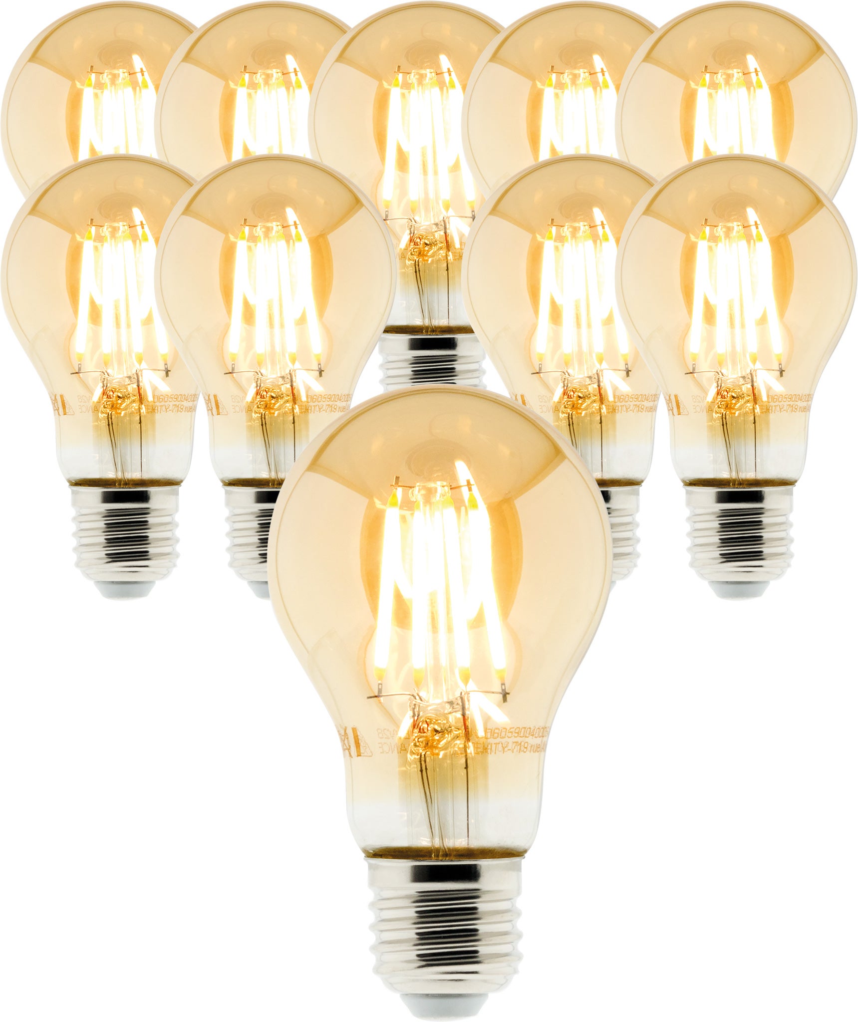 15 Pezzi Lampadina Led Caldo E27 2W Edison Lampadina 2W - Foto 4