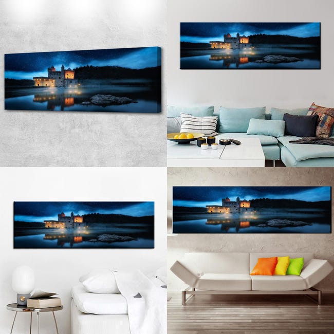 Quadro Luminoso da Parete - Ponte di Brooklyn a New York - 60 x 40 cm - Front Lighted Quadro Luminoso da Parete - Ponte di Brooklyn a New York - 60 x 40 cm - Front Lighted