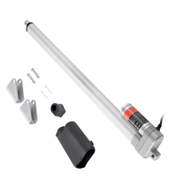 Actionneur linéaire SucceBuy 12 V,course de 20 pouces,étanche IP65,capacité de 660 lb/3 000 N,vitesse de 0,19 po/s,pour applications extérieures