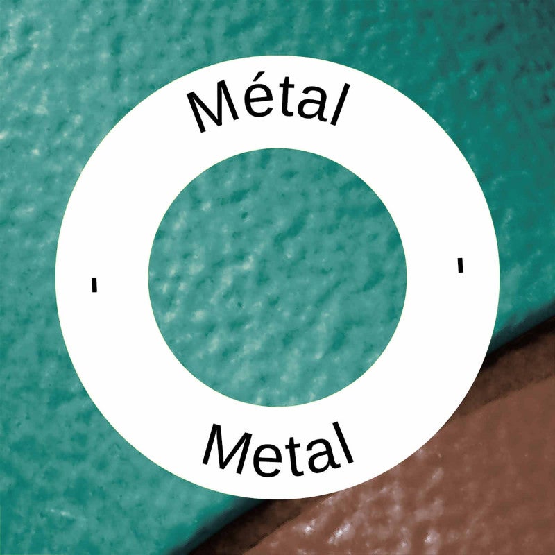 Portique 3 agrès en métal avec face à face MALO MENTHE - 8