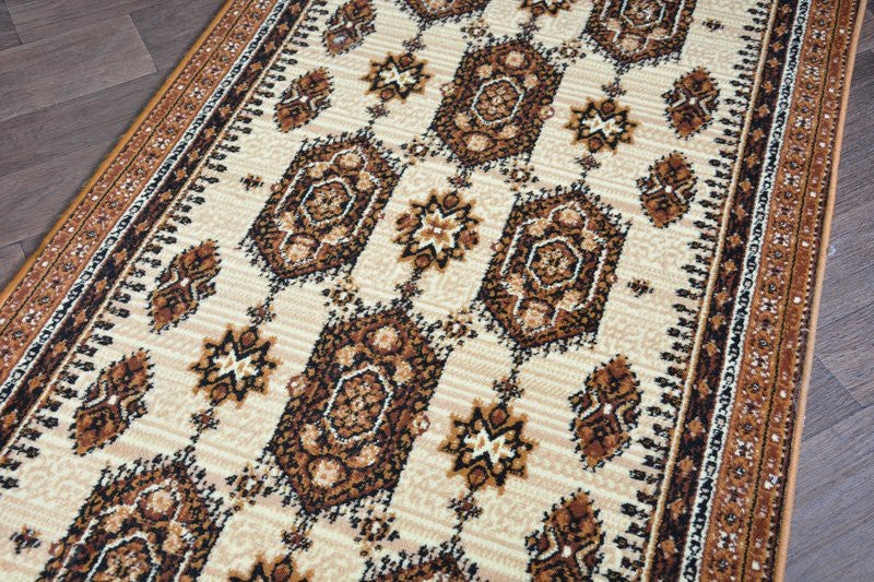 CHODNIK BCF ZEGARY beż 90 cm 90x560 cm - 5