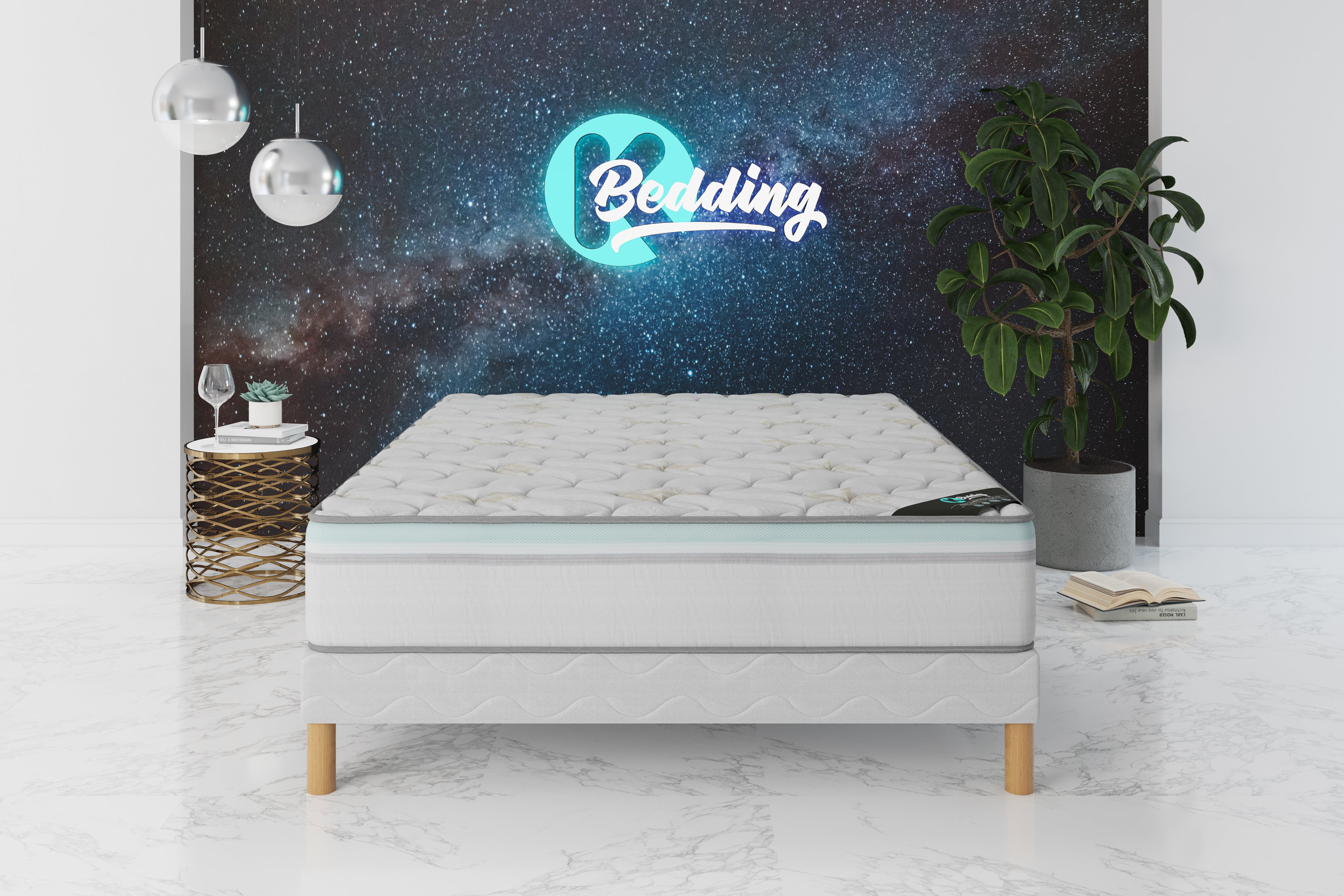 Aloe Vera |Matelas 200x200 Hauteur 27cm Aloe Vera - 3