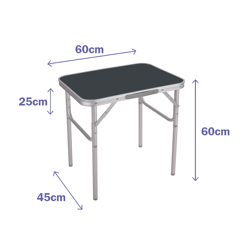 Mesa Plegável de Alumínio Ajustável Marbueno para Camping - 6