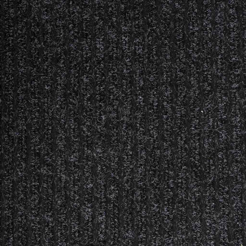 Riel de alfombra de tela antracita, 80 × 200 cm - 7