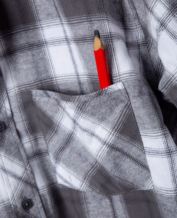 Chemise de travail OPTI FLANNELS 150gr/m²- Gris - S - 5