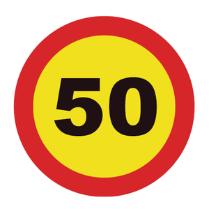 Icono De La Señal Del Límite De Velocidad De 175 Kmph O Mph. Elemento