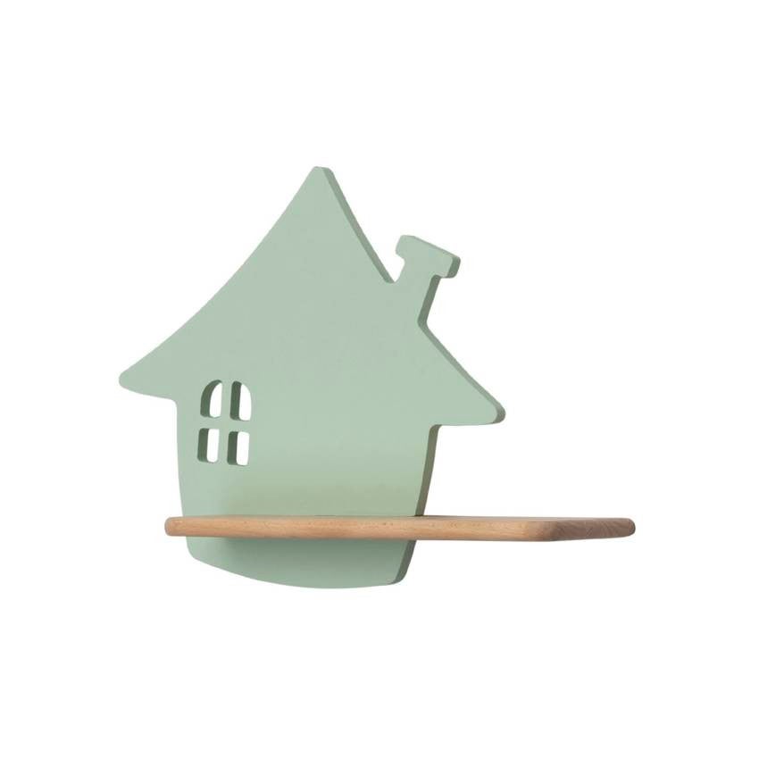 Kinkiet House jasne drewno LED 4W 4000K 200lm domek wym: 26 x 35 x 12 cm metal IP20 Candellux