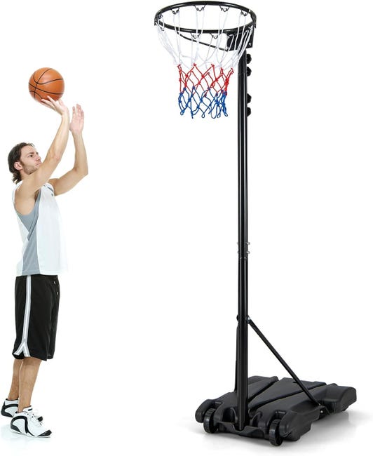 LIFEZEAL Panier de Basket Portable,But de Basket sans Panneau Réglable LIFEZEAL Panier de Basket Portable,But de Basket sans Panneau Réglable