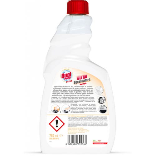 Dual Power, Sgrassatore Ultra Potente al Limone, Contro lo Sporco Ostinato, Rimuove Efficacemente Grasso, Olio e Residui Carbonizzati, non Lascia Aloni, Made in Italy, Confezione 750 ml Dual Power, Sgrassatore Ultra Potente al Limone, Contro lo Sporco Ostinato, Rimuove Efficacemente Grasso, Olio e Residui Carbonizzati, non Lascia Aloni, Made in Italy, Confezione 750 ml