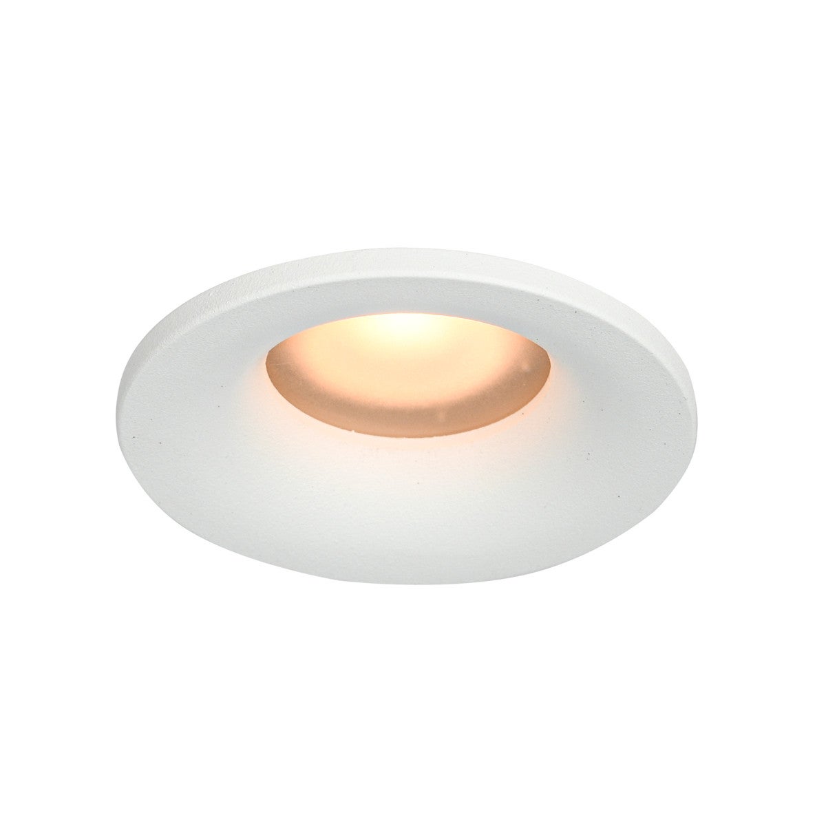 Oprawa sufitowa wpuszczana oczko Barto biała matowa 1xGU10x10W okrągła IP44 wym: 7 x 8,5 x 8,5 cm aluminium Italux